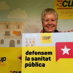 La diputada per la CUP-AE Isabel Vallet serà dimarts dia 28 d’abril a Vilafranca
