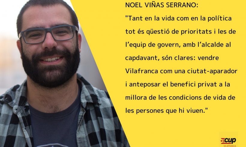 OPINIÓ | “Qüestió de prioritats” per Noel Viñas Serrano