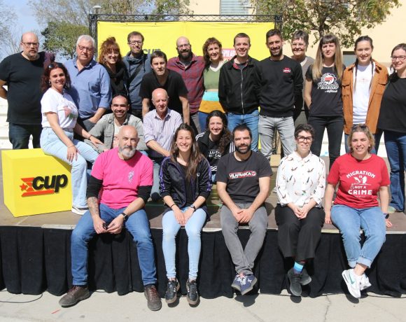 NOTÍCIA | La CUP de Vilafranca presenta la llista i el programa electoral amb què concorrerà les eleccions