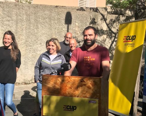 NOTÍCIA | La CUP de Vilafranca vol crear una empresa pública de serveis municipals