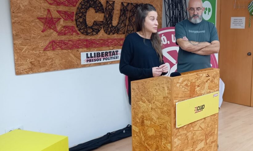 NOTÍCIA | La CUP presenta una bateria de propostes per la preservació i defensa de la llengua catalana